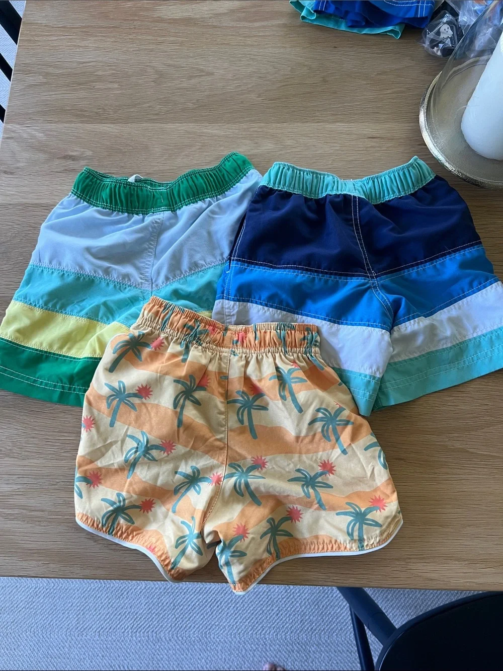 Hannah Andersson Swim Shorts- lot of 3 (4T)